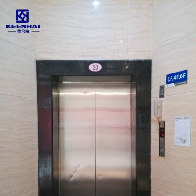 Decorative Etched Design Stainless Steel Elevator Sliding Door