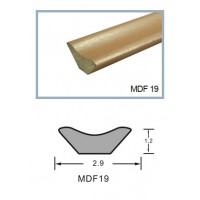 Cheap MDF Skirting Board High Density Wallboard Scotia Baseboard